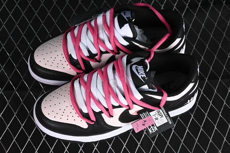 All categories Nk SB Dunk series Nk SB Dunk Low low-top sneakers Nk Dunk Low Raspberry Mousse Pink SB strap low-top casual sneakers CW1590-100
